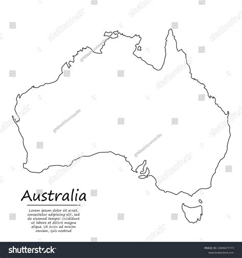 Image result for Simple Map of Australia with Grid Lines