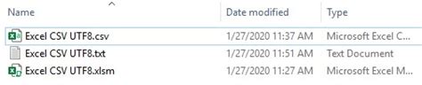 Image result for CSV UTF-8 Excel