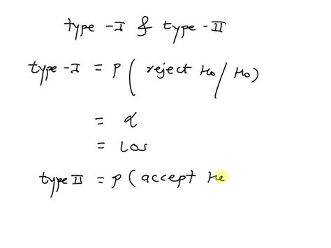 Image result for What Is Prob of Type 2 Error If Alpha Is 0