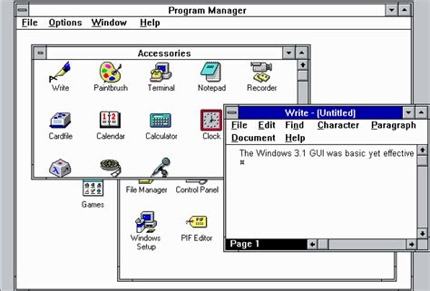 Image result for Winodws GUI Examples