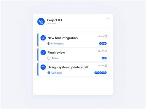 Image result for Outstanding Task List UI