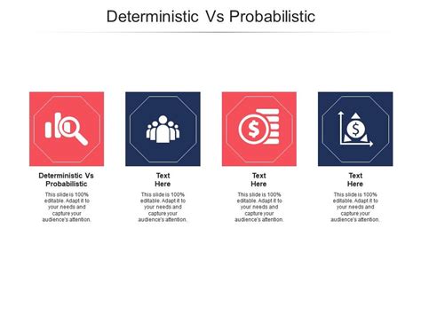 Deterministic versus Probabilistic Models に対する画像結果