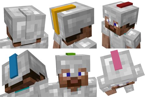 Image result for Minecraft Helmet Hair