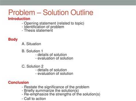Outline Text Structure Problem Solution に対する画像結果