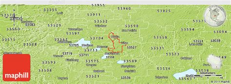 Image result for 53718 Zip Code Map