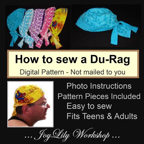 Image result for Du Rag Pattern