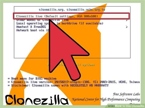 Image result for Clonezilla Setup