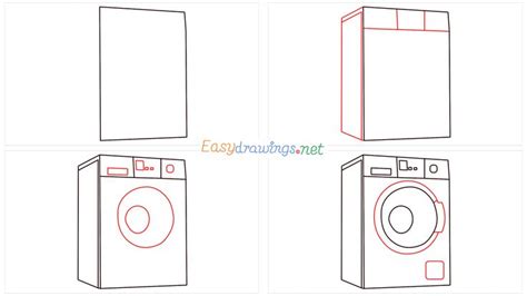 Image result for Washing Machine Drawing Easy