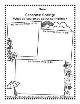 Image result for Spring Time Worksheets