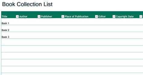 Image result for Collection List