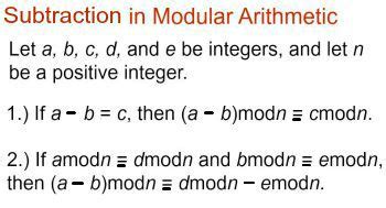 Image result for Modular Arithmetic Definition