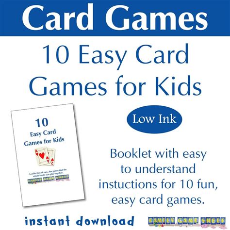 Image result for Card Games with Instruction Booklet