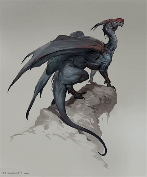 Toradh íomhá ar Alien Dragon Concept Art