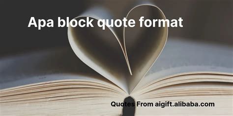 Image result for Block Quote APA Format Example