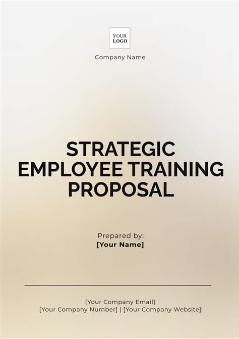 Image result for Employee Training Proposal Example