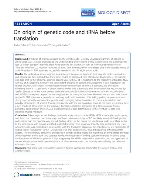 Image result for Origin of DNA Code