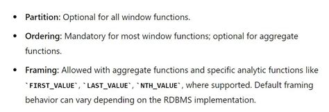 Afbeeldingsresultaten voor PostgreSQL Window Functions