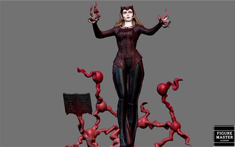 Image result for Scarlet Witch Multiverse of Madness 3D Model