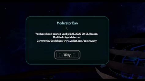 Image result for VRChat Warning Message