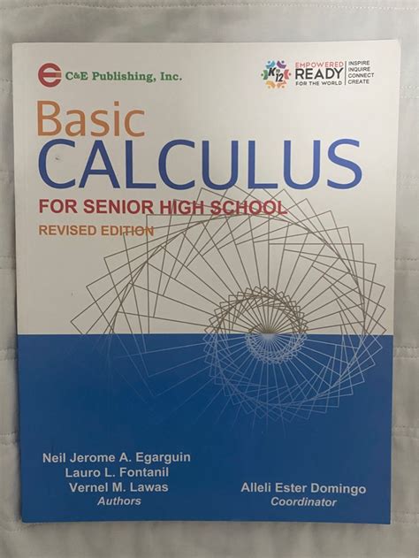 Image result for Basic Calculus High School Overview