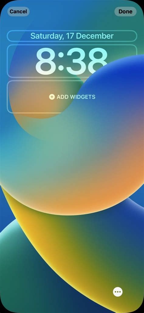 Toradh íomhá ar iPhone 15 Lock Screen Clock