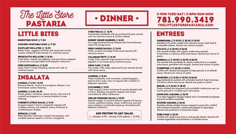 Image result for Little Store Menu