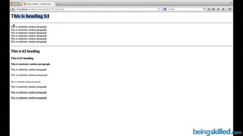 Image result for Horizontal Line in HTML