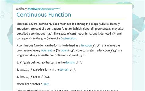Image result for How to Prove a Function Is Continuous