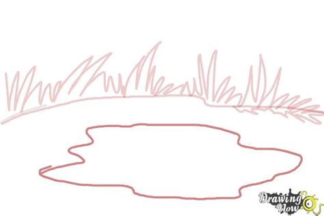 How to Draw a Puddle - DrawingNow