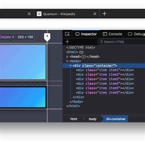 Bing vs Firefox Developer Tools に対する画像結果