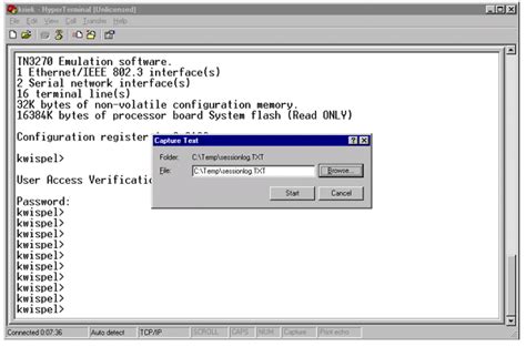 HyperTerminal に対する画像結果