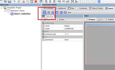 Image result for wxPython Designer