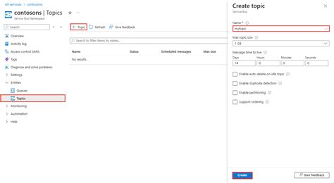 Image result for Azure Service Bus Topic Subscription