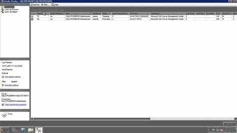 Image result for How to Open Activity Monitor in SQL Server