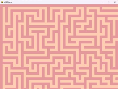 Create Maze in Python ಗಾಗಿ ಇಮೇಜ್ ಫಲಿತಾಂಶ