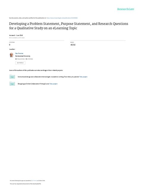 Image result for Example of Statement of the Problem Questions of Profile