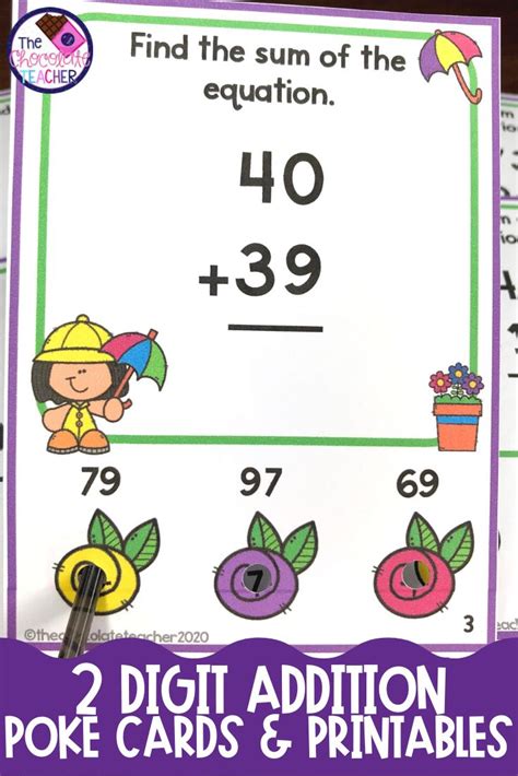 Image result for Double-Digit Addition Flash Cards