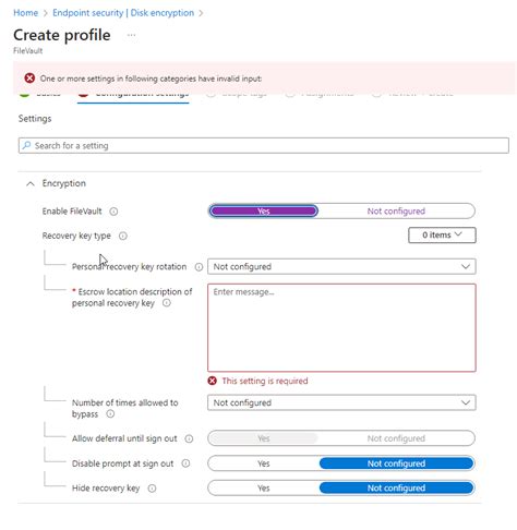 FileVault Setup に対する画像結果