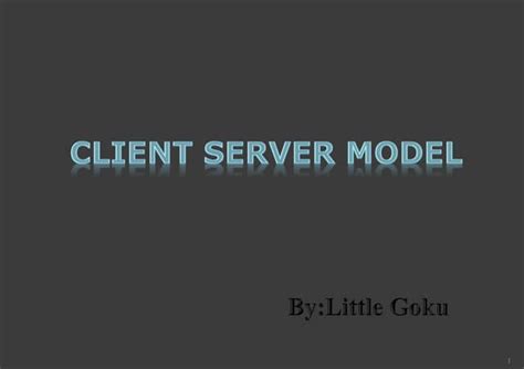 Image result for Example of Client Server Model
