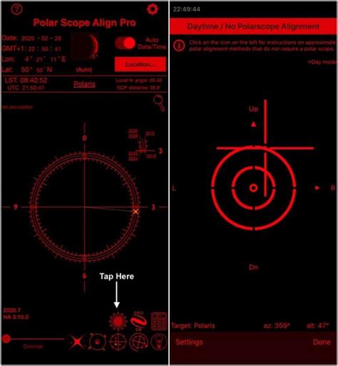 Image result for How to Polar Align the Skywatcher 6R Pro
