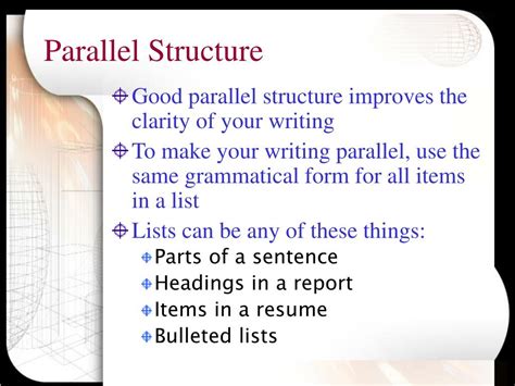 Image result for Parallel Structure