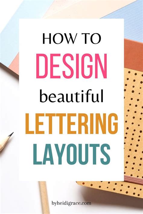 Toradh íomhá ar Hand Lettering Layout Template