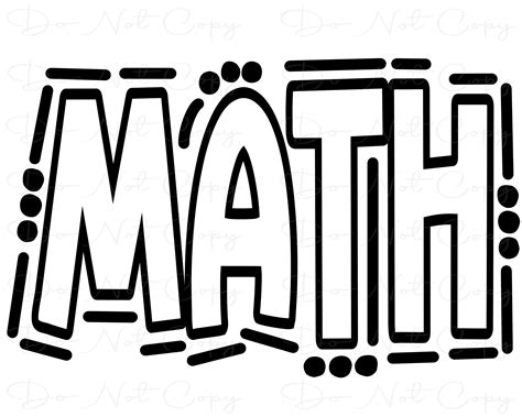 Toradh íomhá ar Math Word Art
