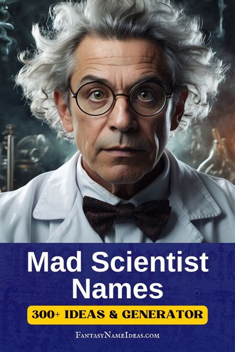 Image result for Random Scientist Name Generator
