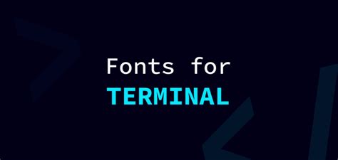 10 Best Fonts For Terminal (2025) - Graphic Pie