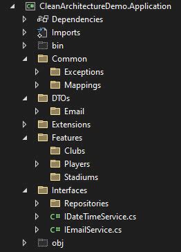 Afbeeldingsresultaten voor Clean Architecture C# .Net Core Sample Project