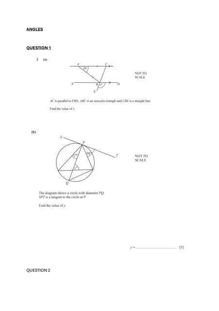 Toradh íomhá ar IGCSE Probability Questions