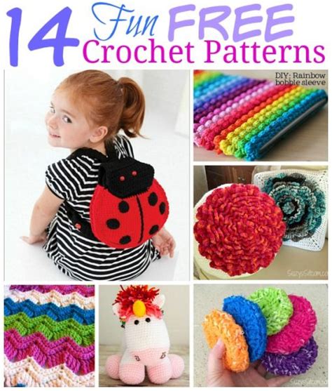 Fun Crochet Patterns Free に対する画像結果