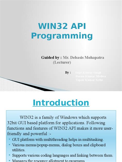 Image result for Win32 Programming