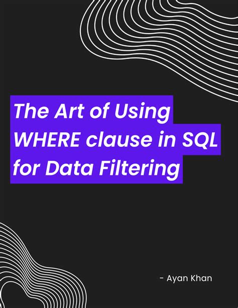 Toradh íomhá ar How to Filter Data in SQL Using Where